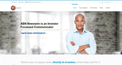 Desktop Screenshot of en.abnnewswire.com